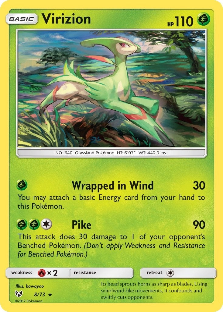 Virizion (8/73) (SHL)