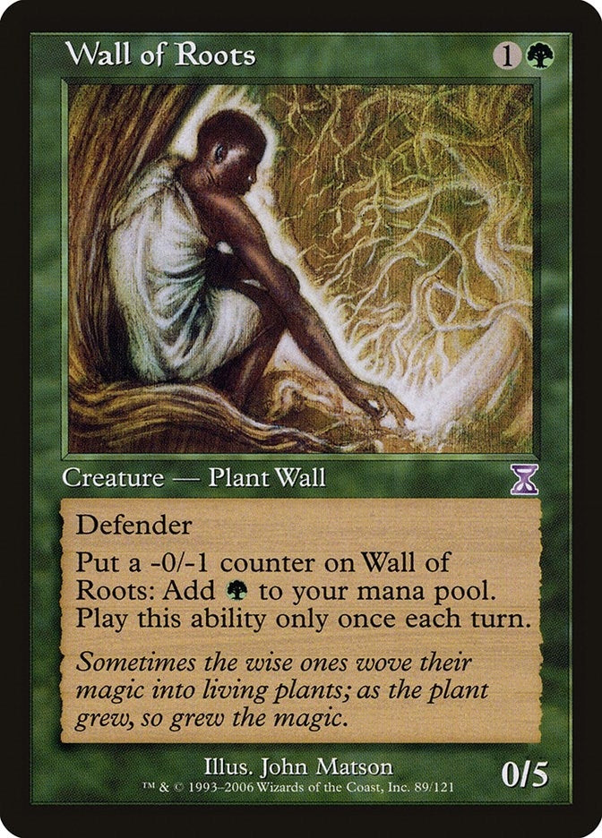 Image for Wall of Roots (89) (TSB) - Magic: The Gathering
