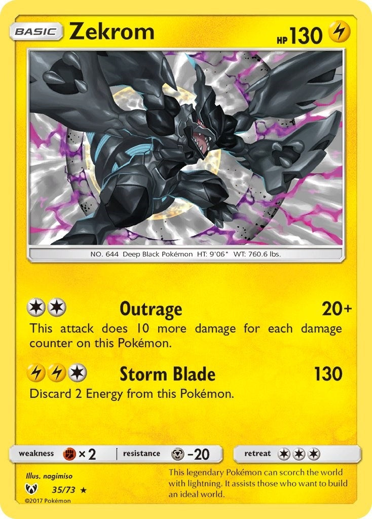 Zekrom (35/73) (SHL)