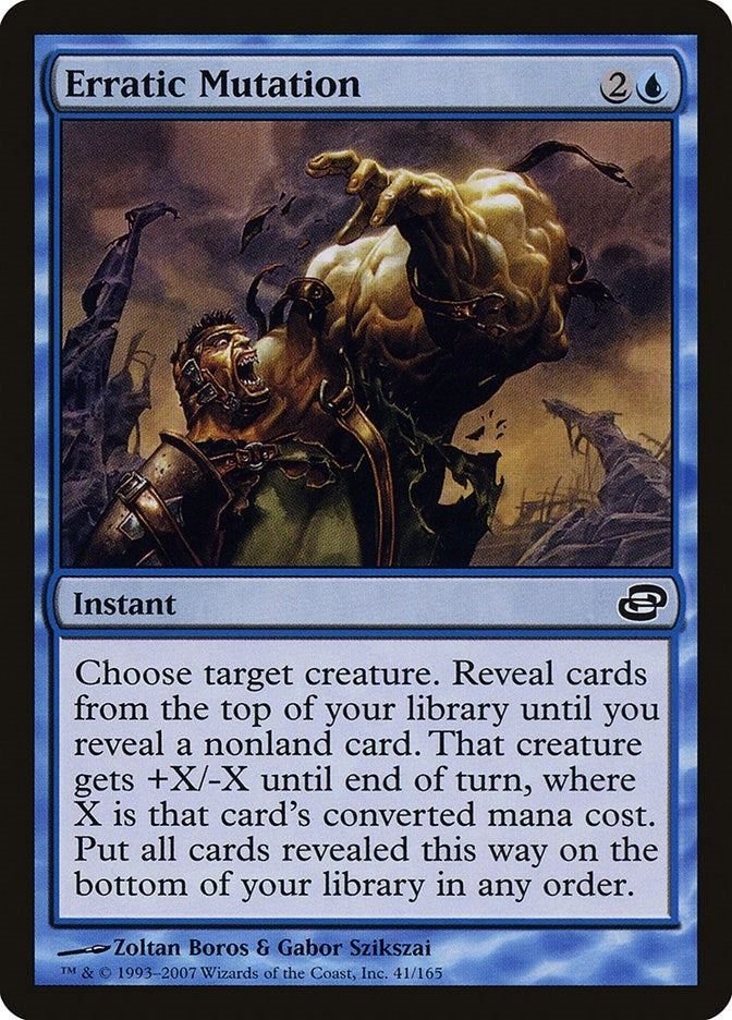 Image for Erratic Mutation (41) (PLC) - Magic: The Gathering