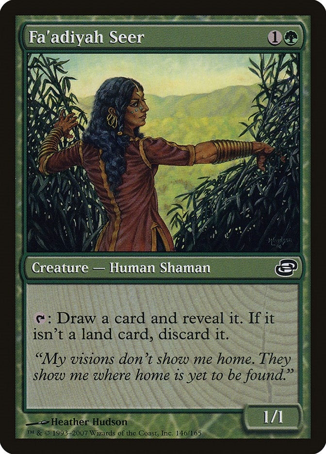 Image for Fa'adiyah Seer (146) (PLC) - Magic: The Gathering