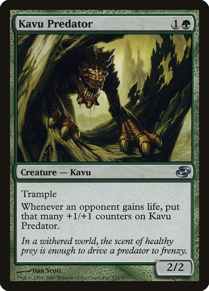 Image for Kavu Predator (132) (PLC) - Magic: The Gathering