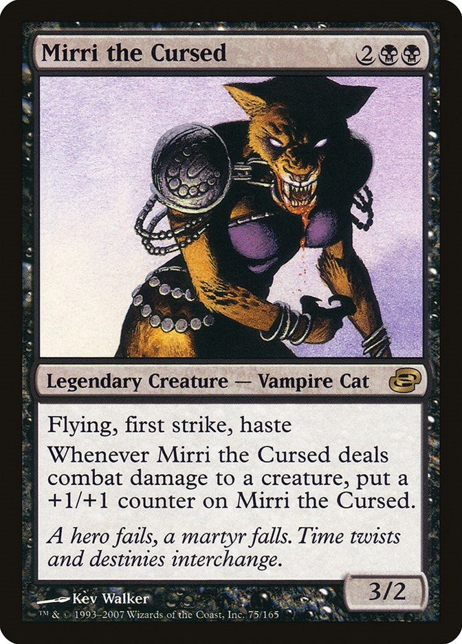 Image for Mirri the Cursed (75) (PLC) - Magic: The Gathering