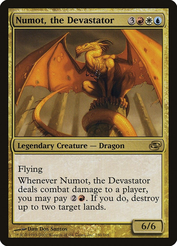 Image for Numot, the Devastator (160) (PLC) - Magic: The Gathering