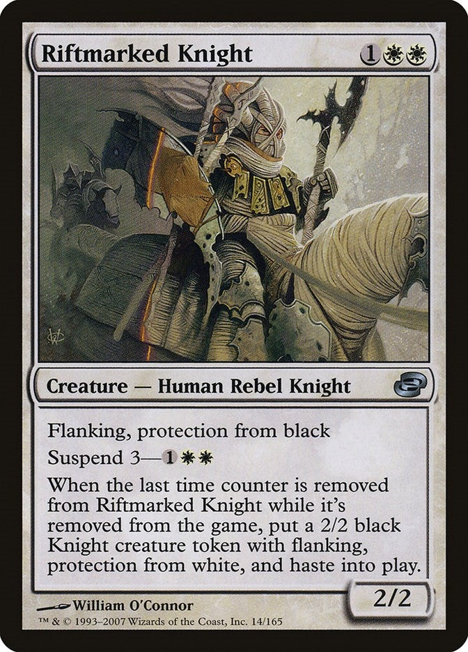 Image for Riftmarked Knight (14) (PLC) - Magic: The Gathering