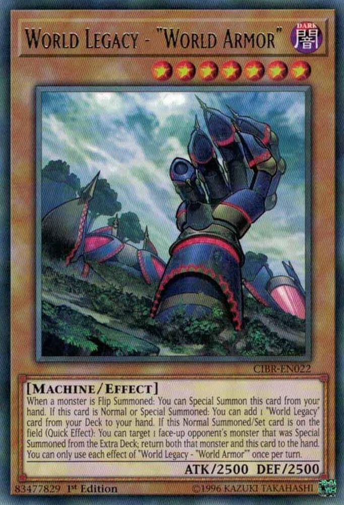 World Legacy - "World Armor" (CIBR-EN022) (CIBR)