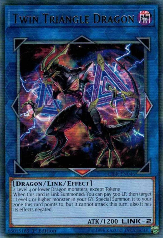 Twin Triangle Dragon (CIBR-EN046) (CIBR)