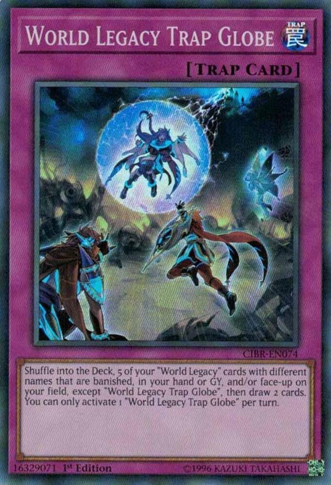 World Legacy Trap Globe (CIBR-EN074) (CIBR)