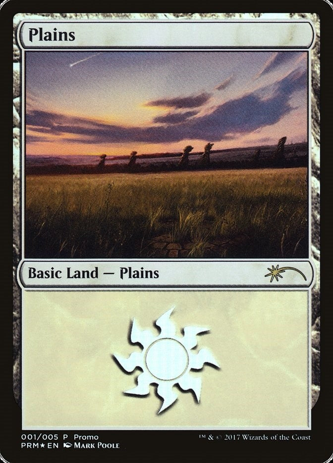 Image for Plains (2017 Gift Pack - Poole) (1) (GBP) - Magic: The Gathering