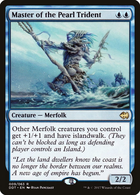 Image for Master of the Pearl Trident (9) (DDT) - Magic: The Gathering
