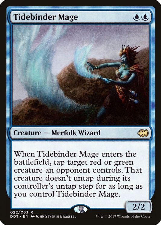 Image for Tidebinder Mage (22) (DDT) - Magic: The Gathering