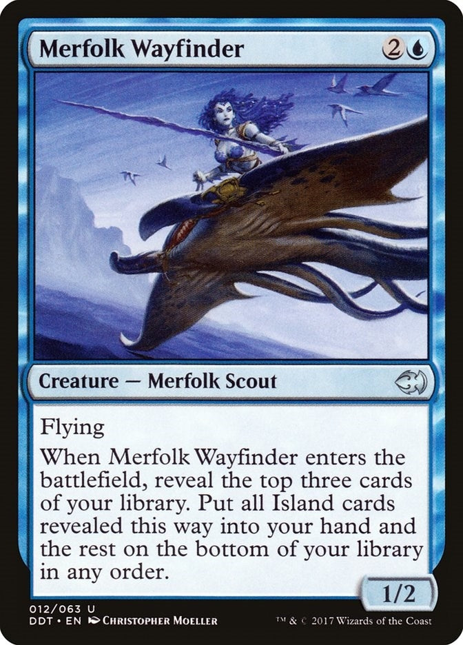 Image for Merfolk Wayfinder (12) (DDT) - Magic: The Gathering