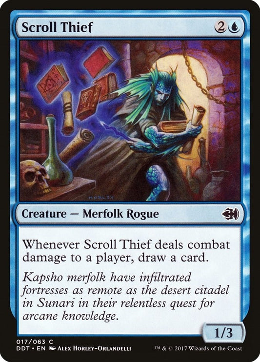 Image for Scroll Thief (17) (DDT) - Magic: The Gathering