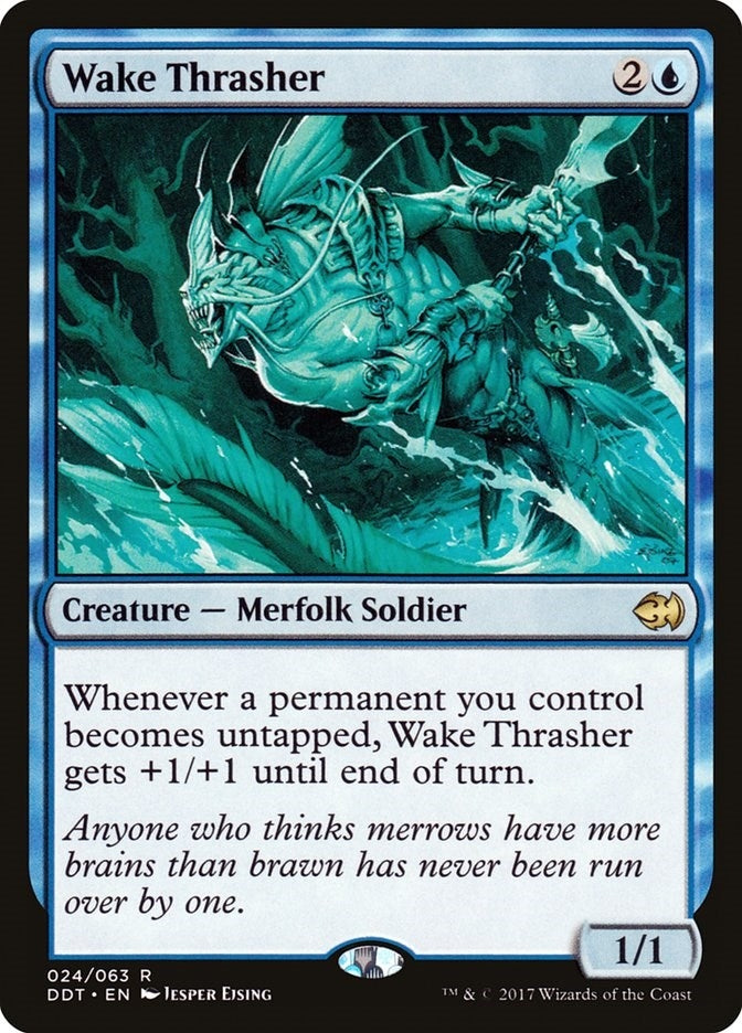Image for Wake Thrasher (24) (DDT) - Magic: The Gathering