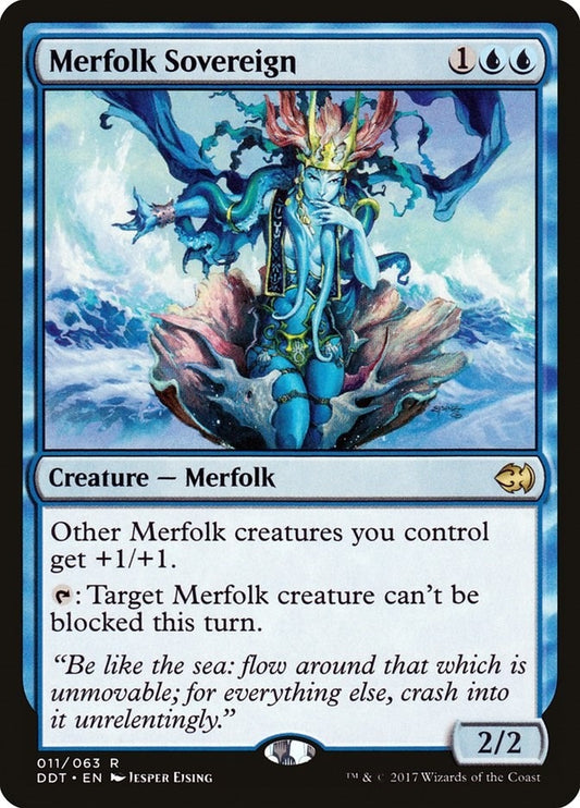 Image for Merfolk Sovereign (11) (DDT) - Magic: The Gathering