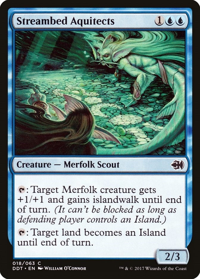 Image for Streambed Aquitects (18) (DDT) - Magic: The Gathering