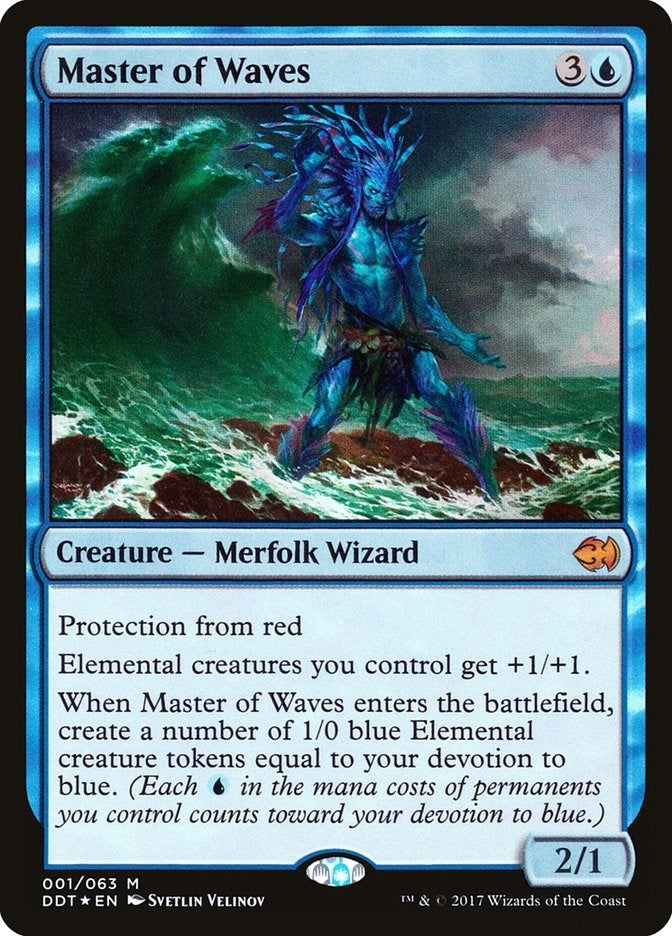 Image for Master of Waves (1) (DDT) - Magic: The Gathering