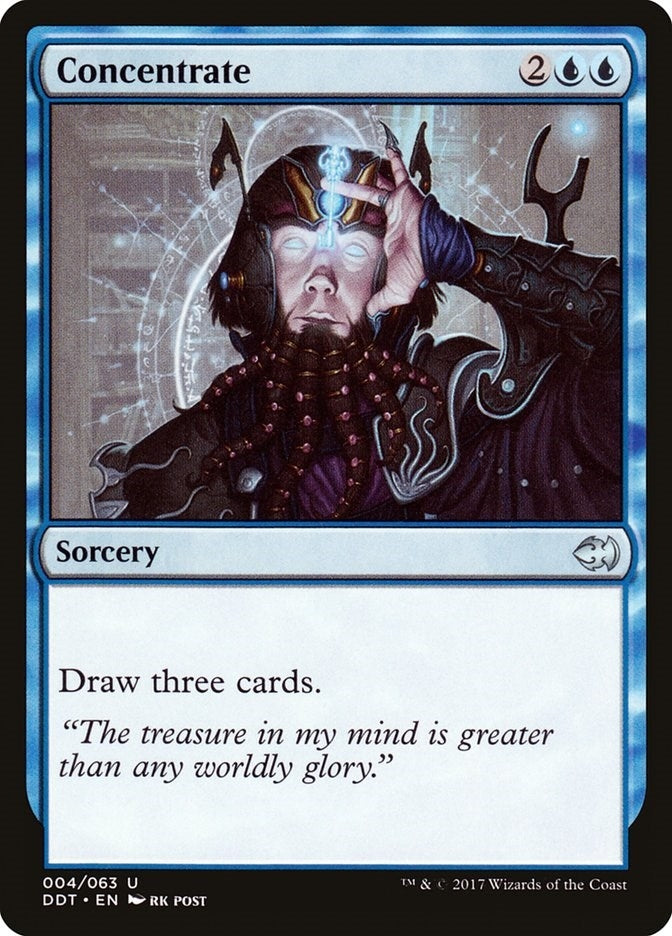 Image for Concentrate (4) (DDT) - Magic: The Gathering