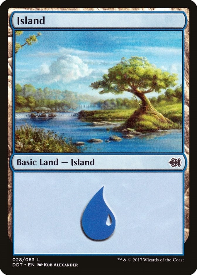 Image for Island (028) (28) (DDT) - Magic: The Gathering