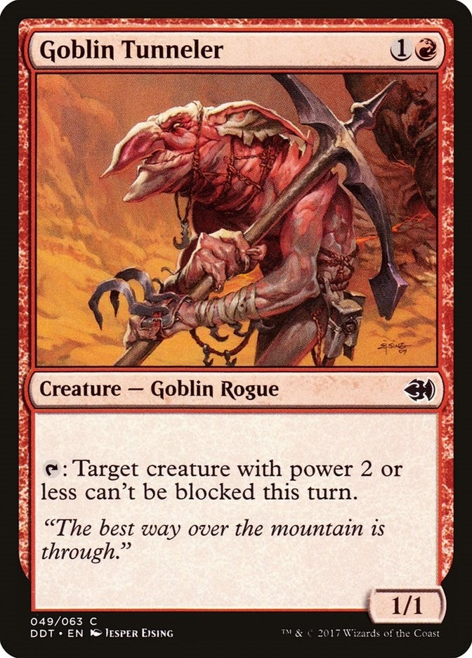 Image for Goblin Tunneler (49) (DDT) - Magic: The Gathering