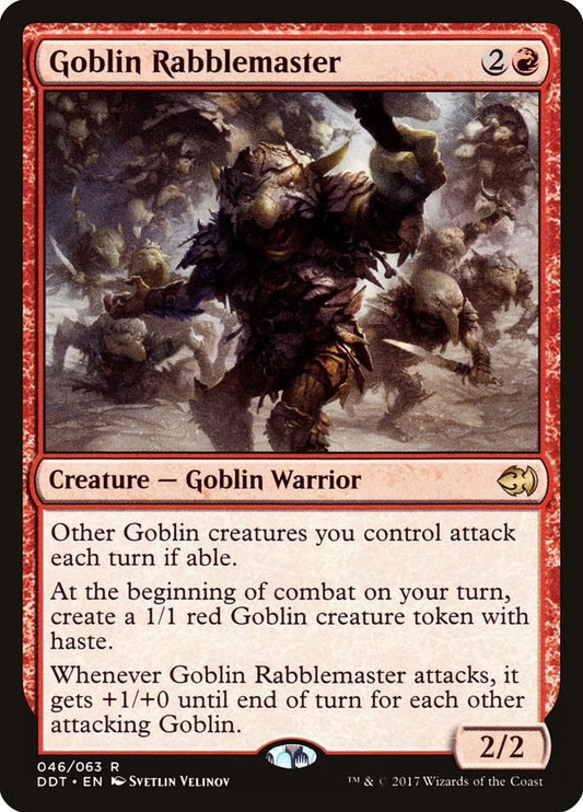 Image for Goblin Rabblemaster (46) (DDT) - Magic: The Gathering