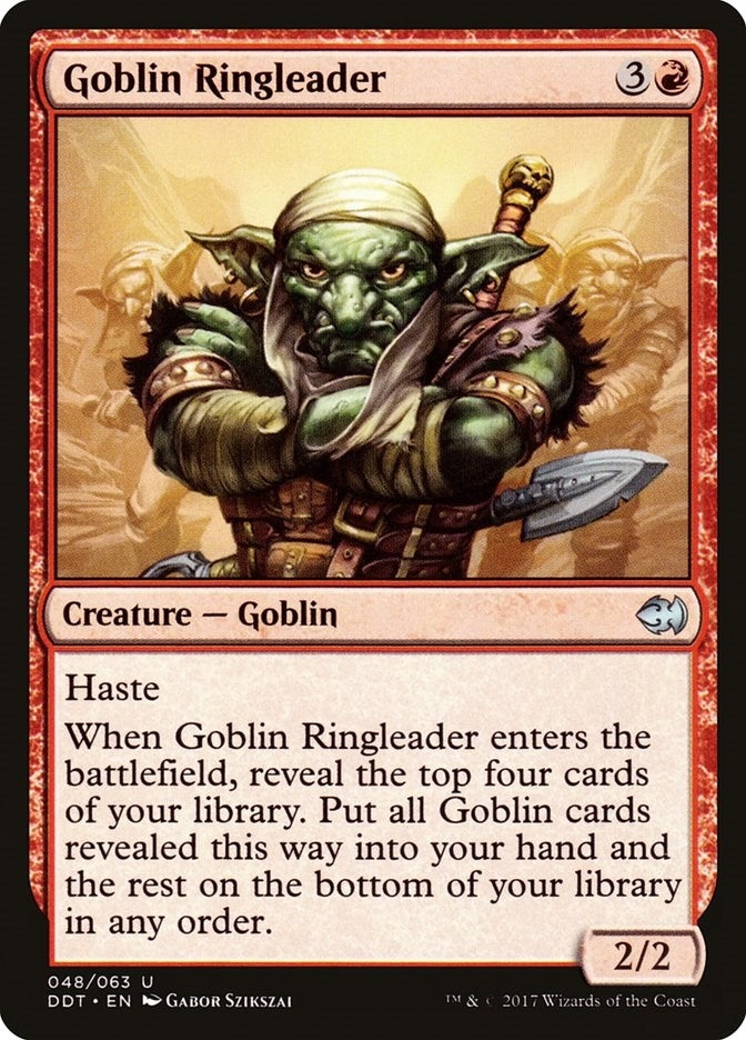 Image for Goblin Ringleader (48) (DDT) - Magic: The Gathering