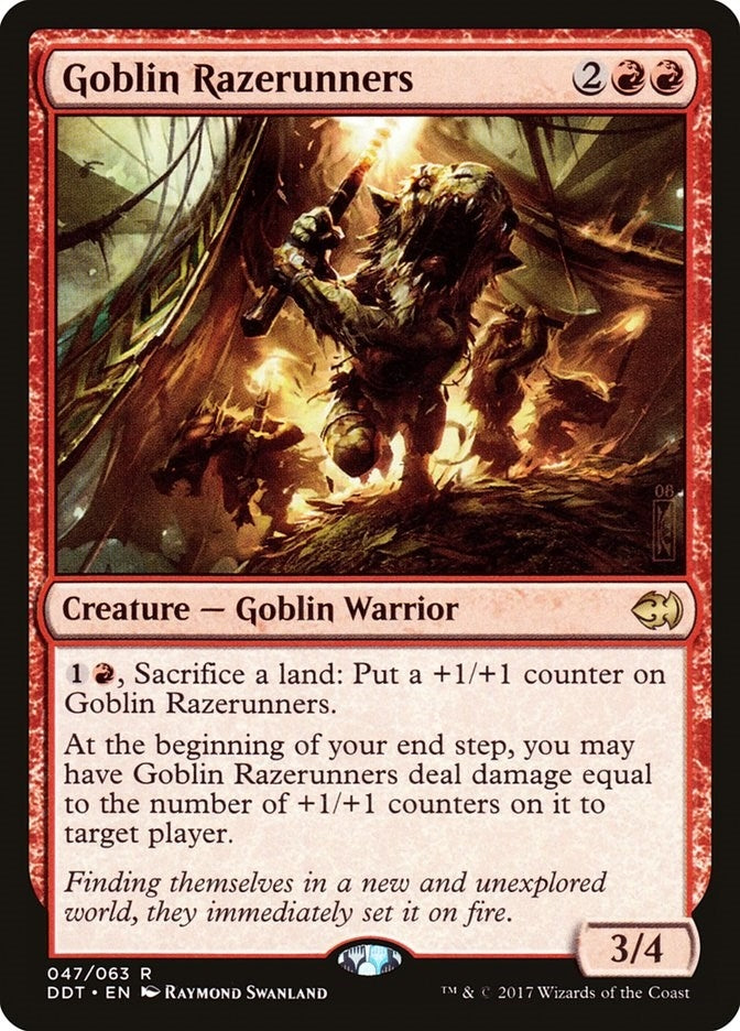 Image for Goblin Razerunners (47) (DDT) - Magic: The Gathering
