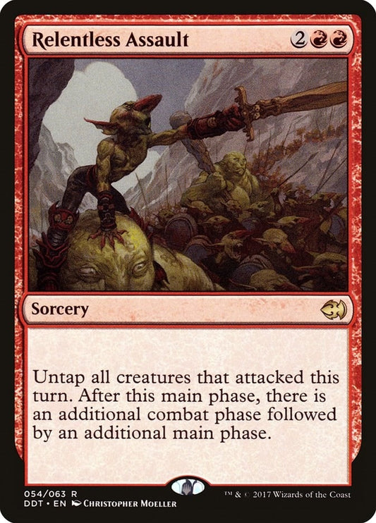 Image for Relentless Assault (54) (DDT) - Magic: The Gathering
