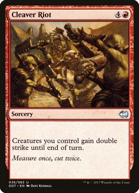 Image for Cleaver Riot (36) (DDT) - Magic: The Gathering