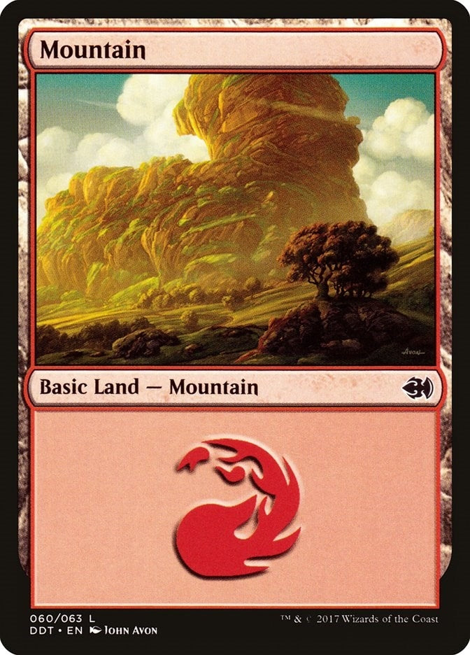 Image for Mountain (060) (60) (DDT) - Magic: The Gathering