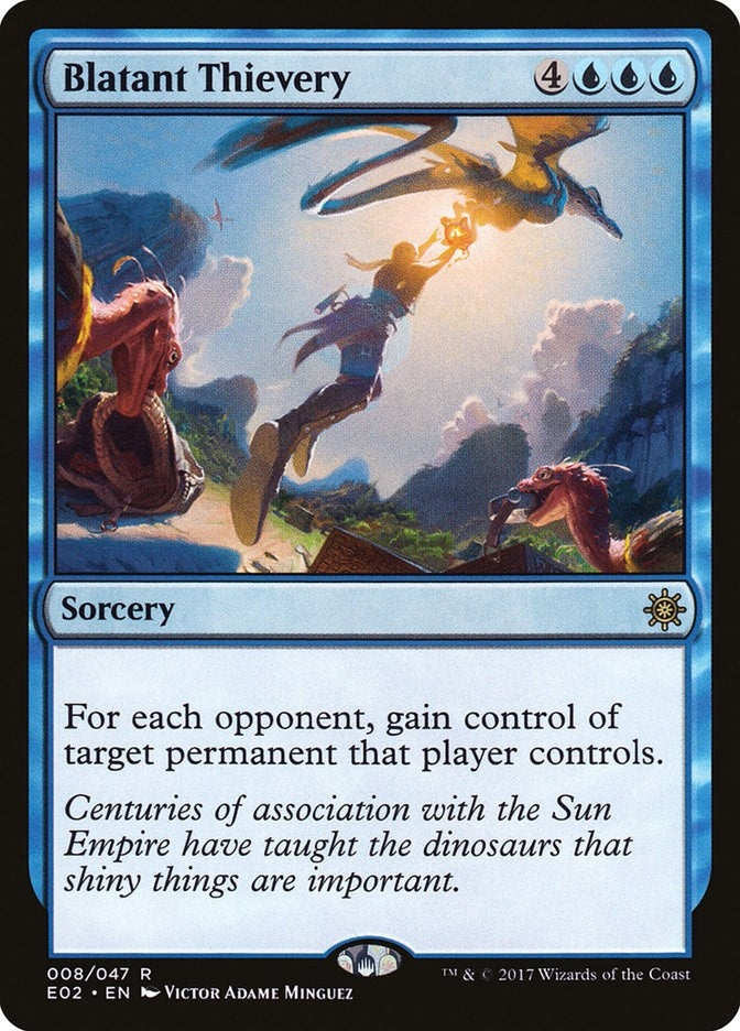 Image for Blatant Thievery (8) (E02) - Magic: The Gathering