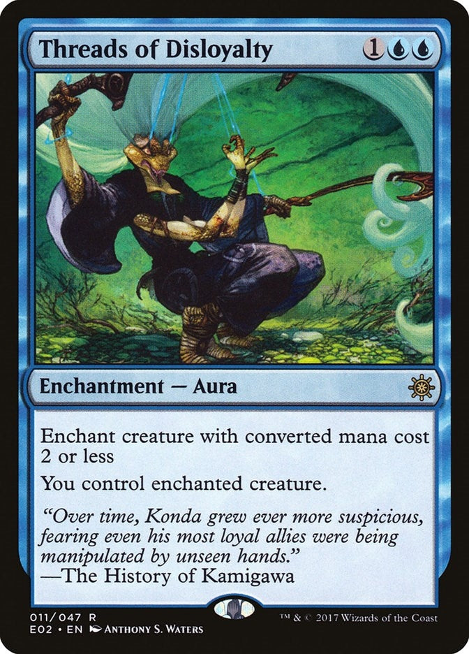 Image for Threads of Disloyalty (11) (E02) - Magic: The Gathering