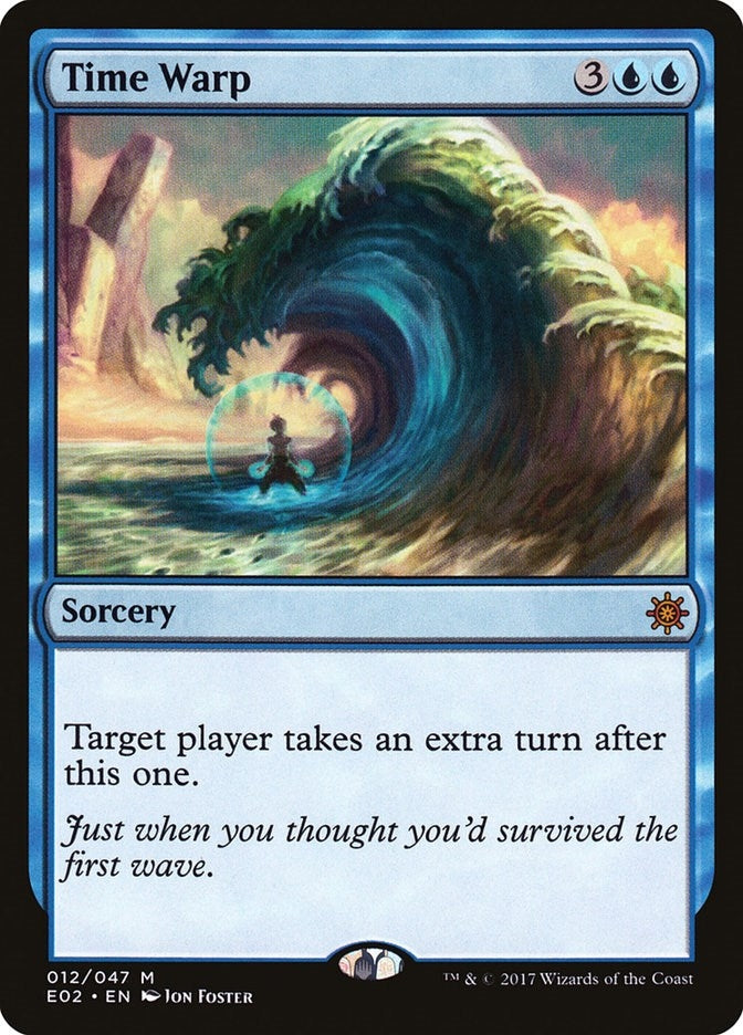 Image for Time Warp (12) (E02) - Magic: The Gathering