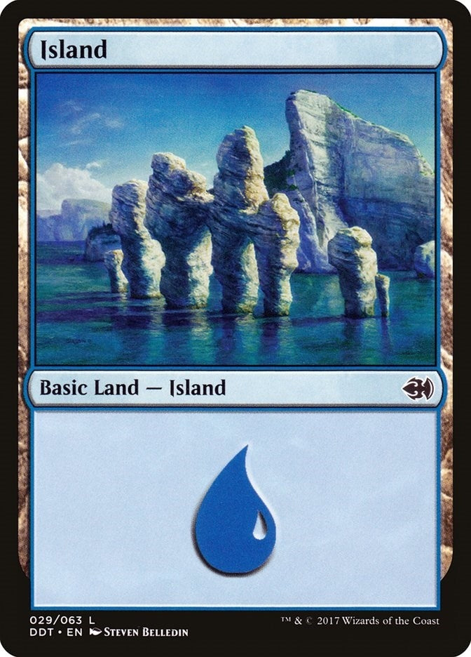 Image for Island (029) (29) (DDT) - Magic: The Gathering