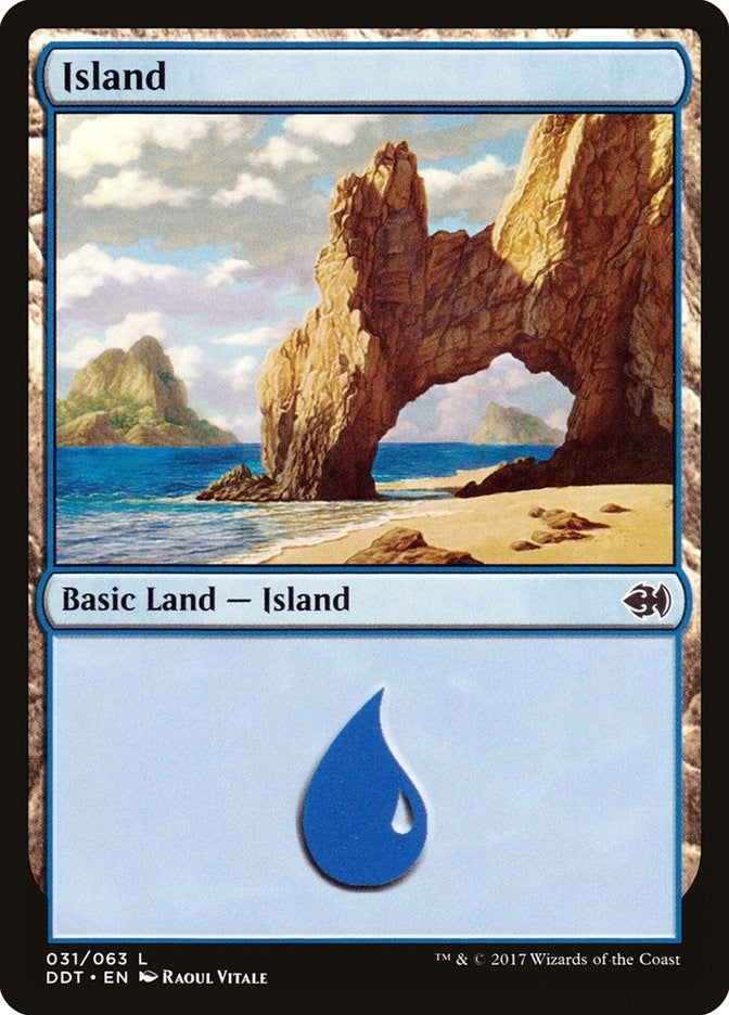 Image for Island (031) (31) (DDT) - Magic: The Gathering