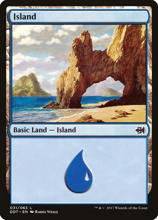 Image for Island (031) (31) (DDT) - Magic: The Gathering