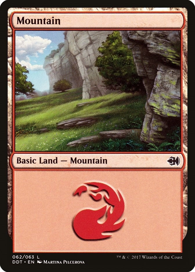 Image for Mountain (062) (62) (DDT) - Magic: The Gathering