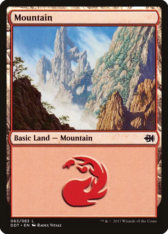 Image for Mountain (063) (63) (DDT) - Magic: The Gathering