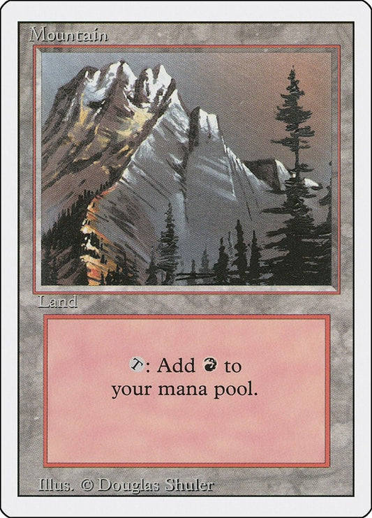 Image for Mountain (A) (290) (3ED) - Magic: The Gathering
