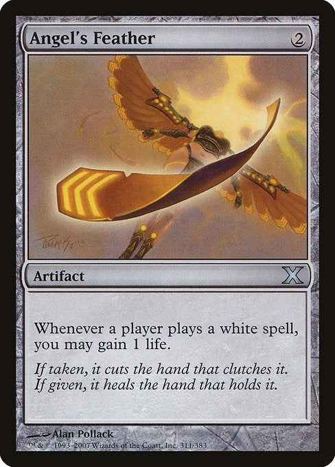 Image for Angel's Feather (311) (10E) - Magic: The Gathering