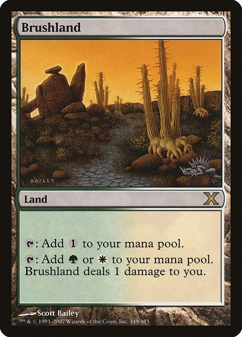 Image for Brushland (349) (10E) - Magic: The Gathering