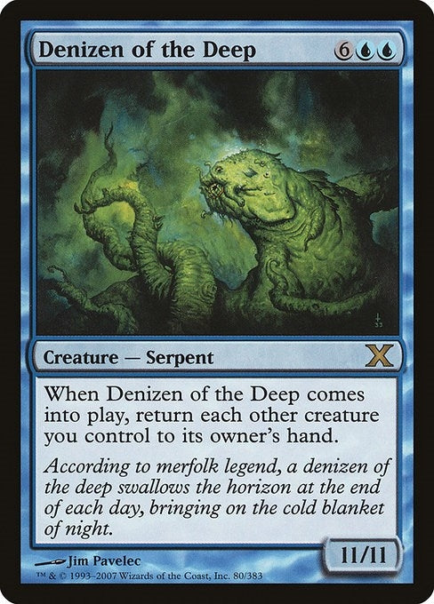 Image for Denizen of the Deep (80) (10E) - Magic: The Gathering