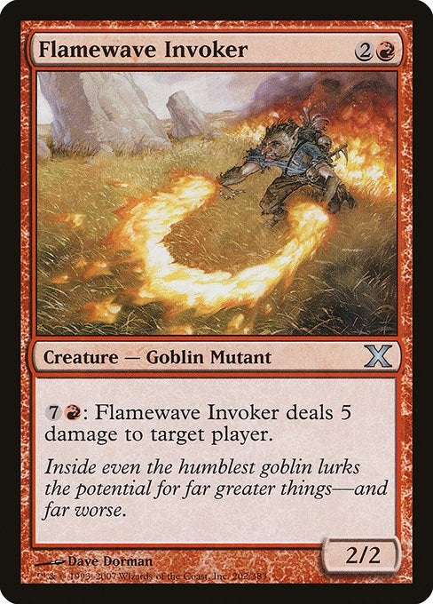 Image for Flamewave Invoker (202) (10E) - Magic: The Gathering