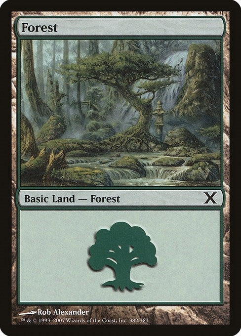 Image for Forest (382) (382) (10E) - Magic: The Gathering