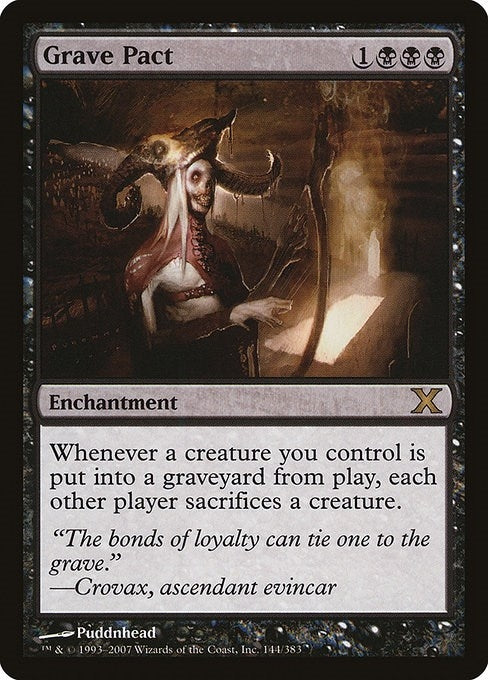 Image for Grave Pact (144) (10E) - Magic: The Gathering