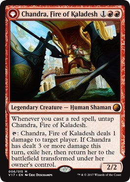 Image for Chandra, Fire of Kaladesh (6) (V17) - Magic: The Gathering