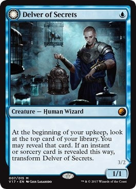 Image for Delver of Secrets (7) (V17) - Magic: The Gathering