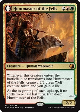 Image for Huntmaster of the Fells (11) (V17) - Magic: The Gathering
