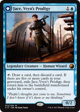 Image for Jace, Vryn's Prodigy (12) (V17) - Magic: The Gathering