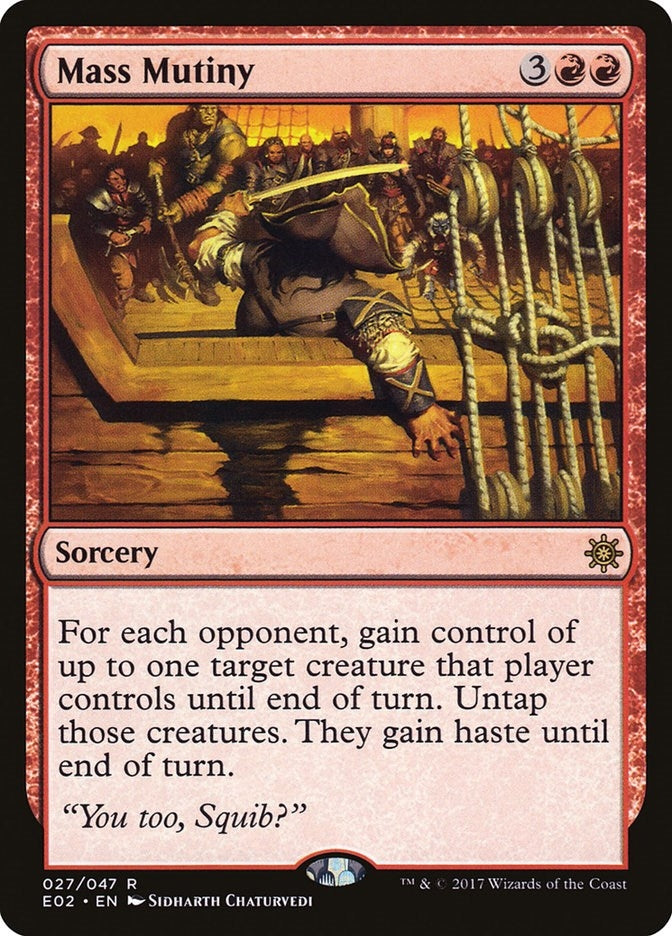 Image for Mass Mutiny (27) (E02) - Magic: The Gathering